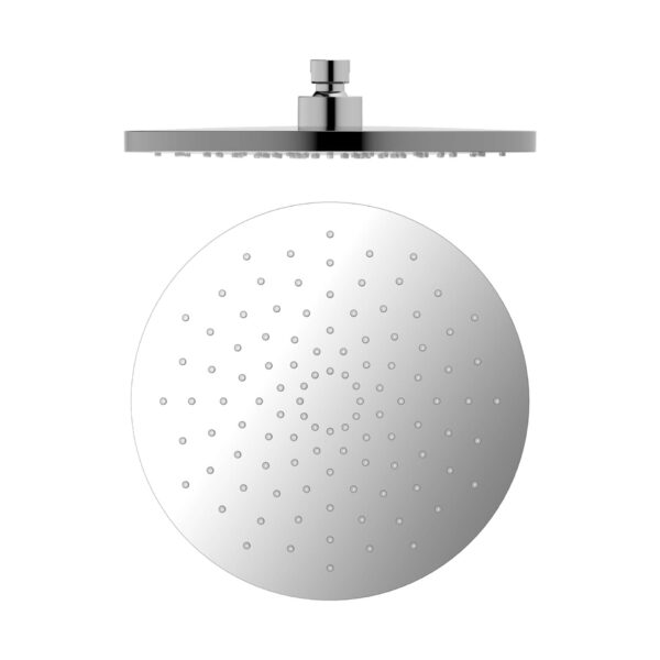 Nero 250mm Abs Round Shower Head Chrome | NR508088CH