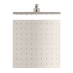 Nero 250mm Abs Square Shower Head Brushed Nickel | NR508089BN
