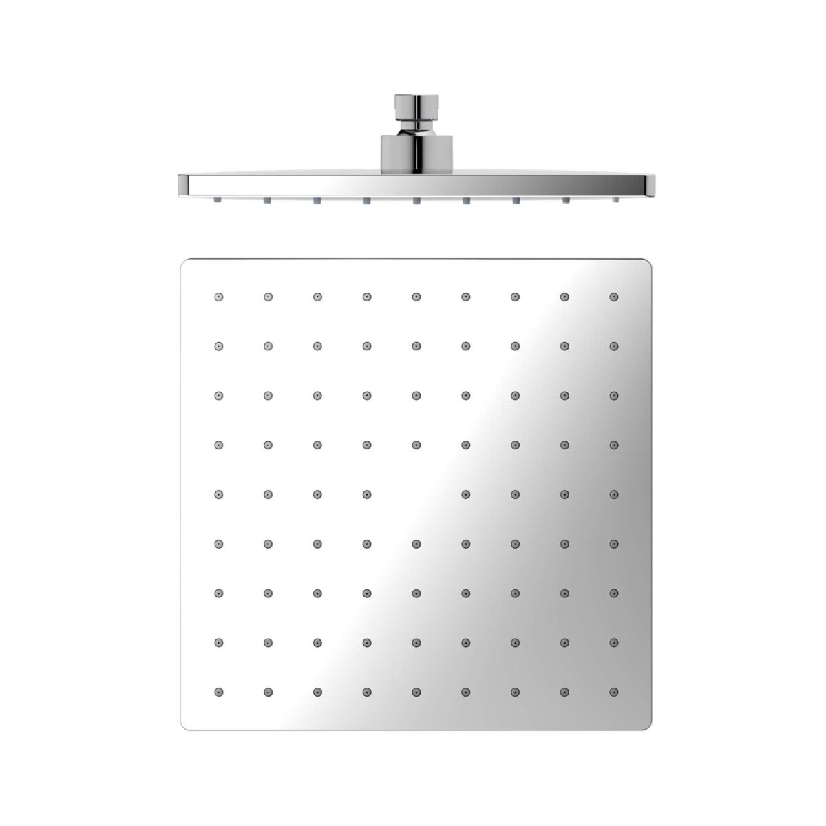 Nero 250mm Abs Square Shower Head Chrome | NR508089CH
