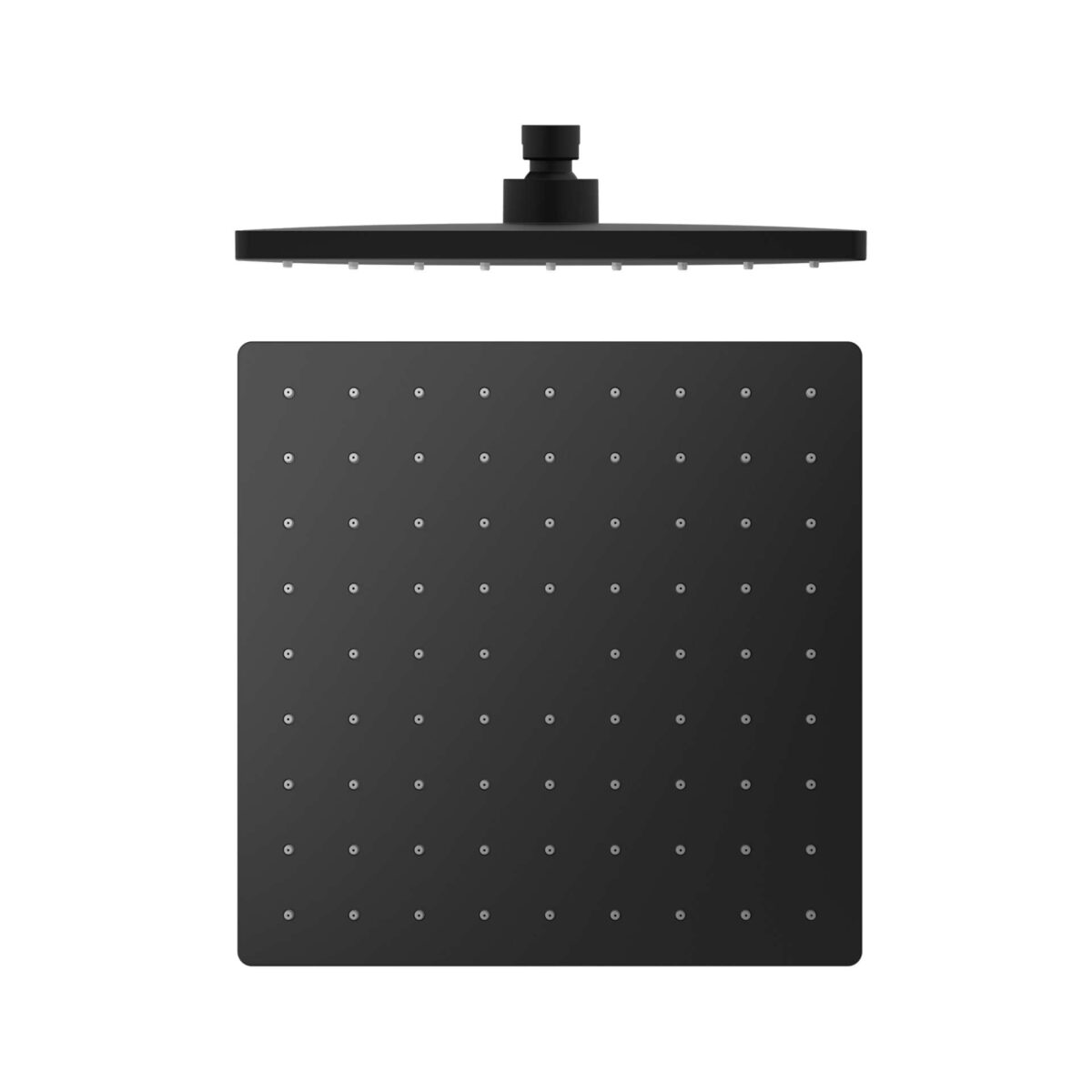 Nero 250mm Abs Square Shower Head Matte Black | NR508089MB