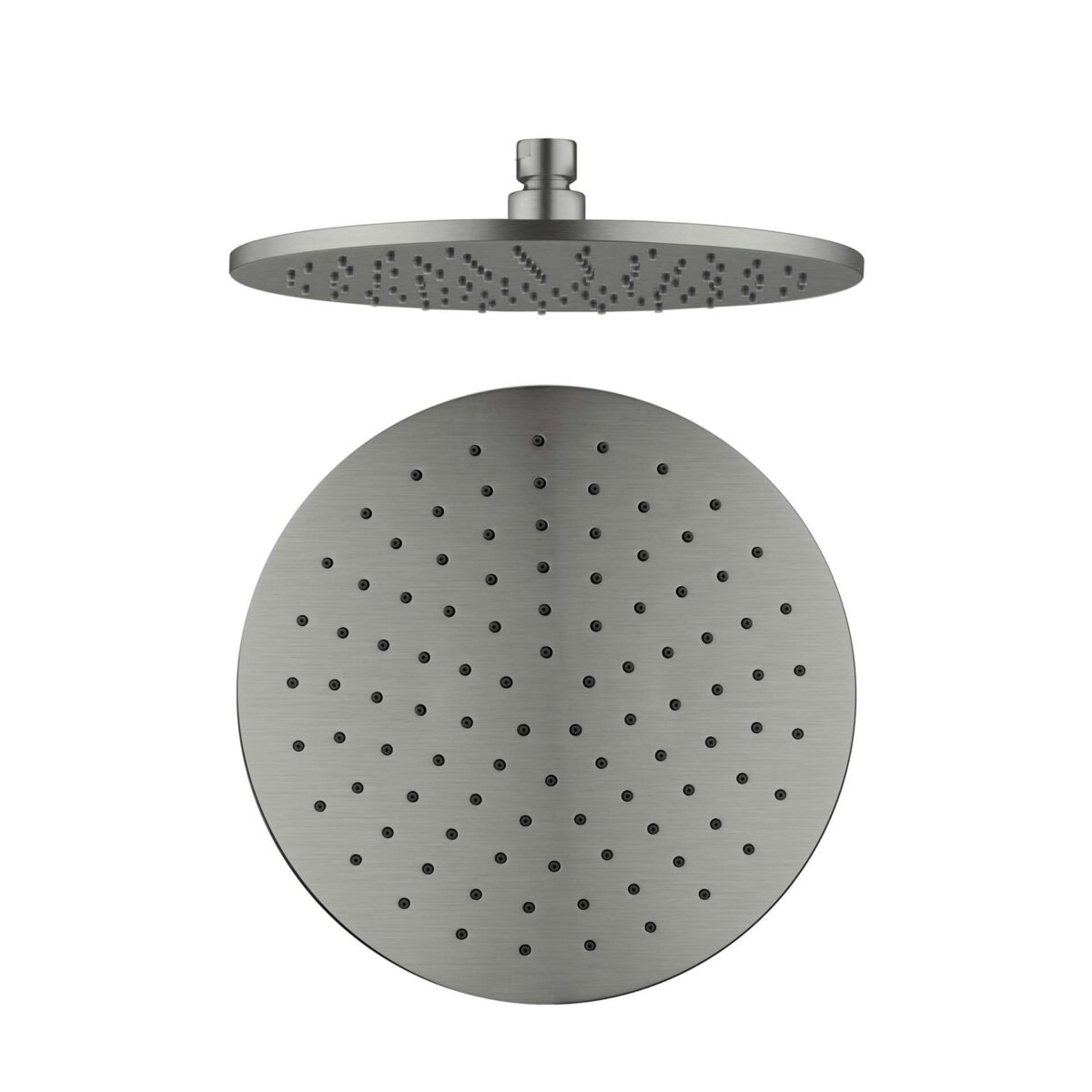 Nero 250mm Round Shower Head Gun Metal | NRROA1001GM