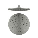 Nero 250mm Round Shower Head Gun Metal | NRROA1001GM