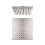 Nero 250mm Square Shower Head Brushed Nickel | NRROB1003BN