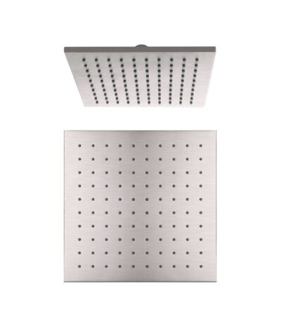 Nero 250mm Square Shower Head Brushed Nickel | NRROB1003BN