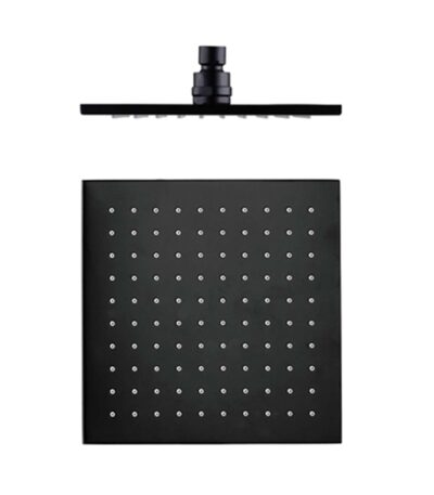 Nero 250mm Square Shower Head Matte Black | NRROB1003MB