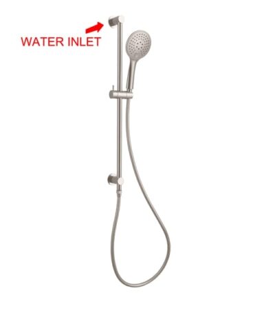 Nero 3 Function Shower Rail Brushed Nickel | NR314BN