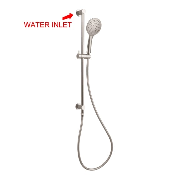 Nero 3 Function Shower Rail Brushed Nickel | NR314BN