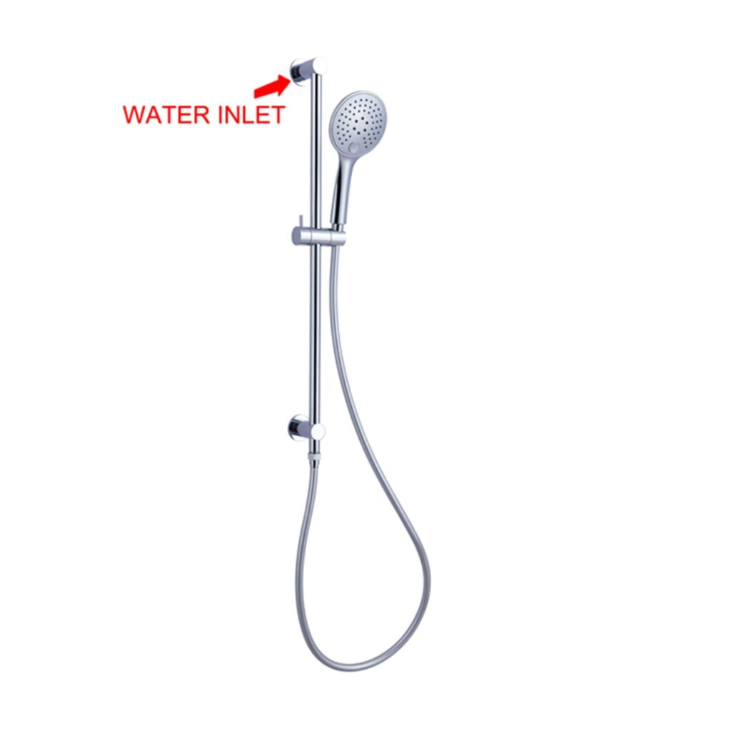 Nero 3 Function Shower Rail Chrome | NR314CH