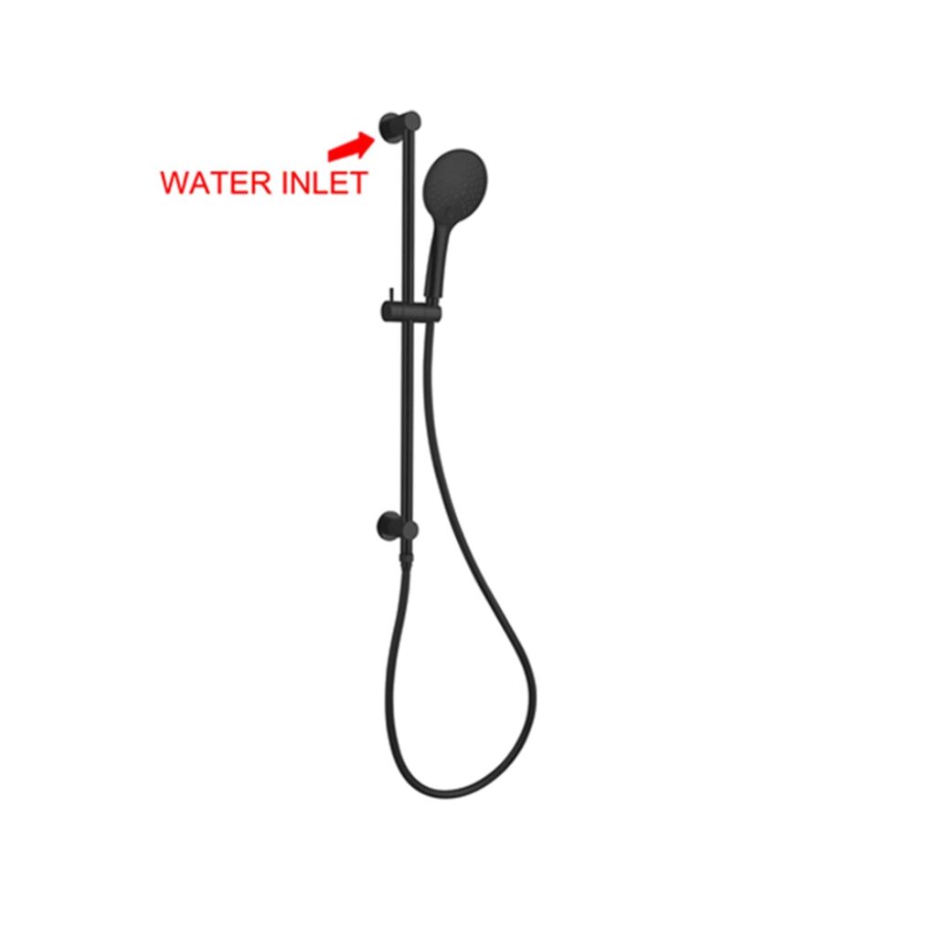 Nero 3 Function Shower Rail Matte Black | NR314MB