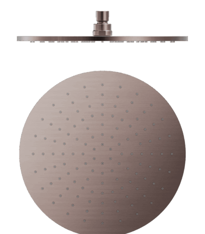 Nero 300mm Round Shower Head Brushed Bronze | NRROA1202BZ