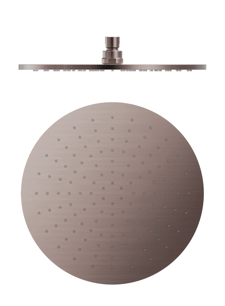 Nero 300mm Round Shower Head Brushed Bronze | NRROA1202BZ