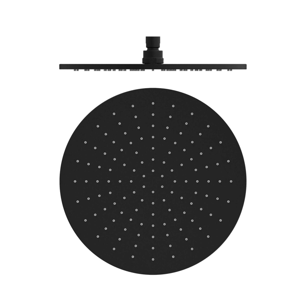 Nero 300mm Round Shower Head Matte Black | NRROA1202MB