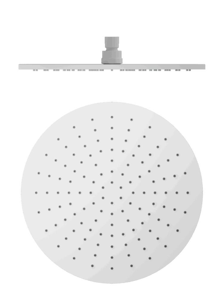 Nero 300mm Round Shower Head Matte White | NRROA1202MW