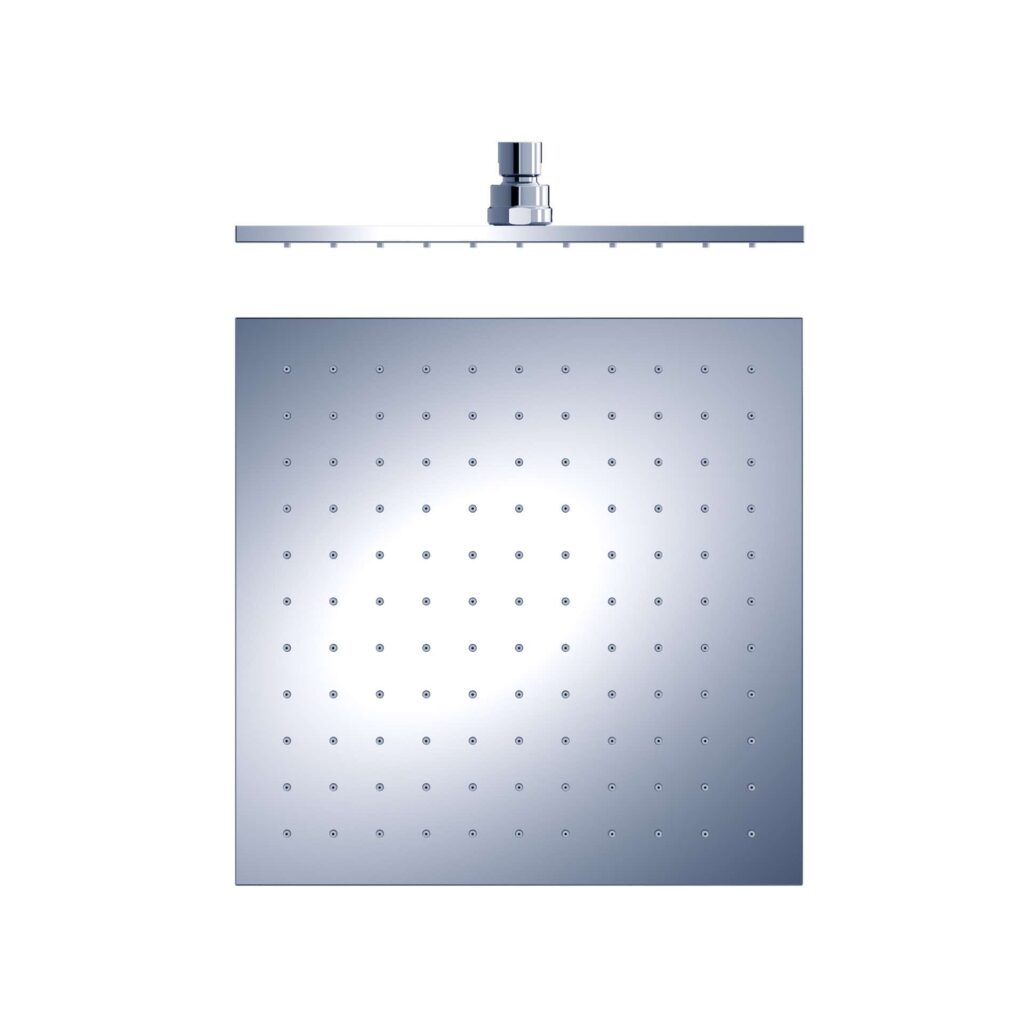 Nero 300mm Square Shower Head Chrome | NRROB1202CH