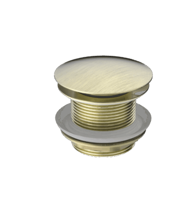 Nero 40mm Bath Pop-Up Plug With Removable Waste No Overflow Aged Brass | NRA707AB