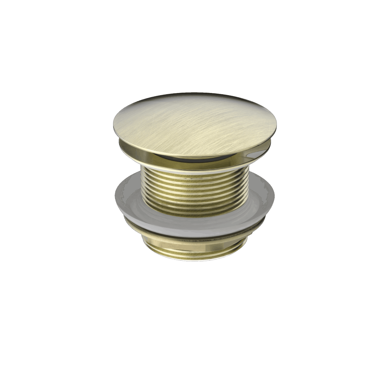 Nero 40mm Bath Pop-Up Plug With Removable Waste No Overflow Aged Brass | NRA707AB