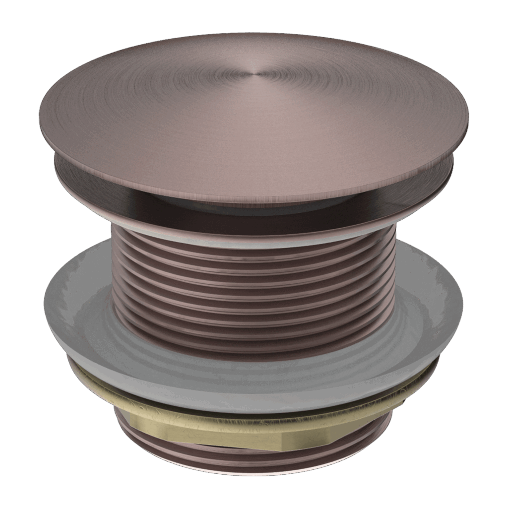 Nero 40mm Bath Pop-Up Plug With Removable Waste No Overflow Brushed Bronze | NRA707BZ