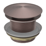 Nero 40mm Bath Pop-Up Plug With Removable Waste No Overflow Brushed Bronze | NRA707BZ