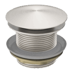 Nero 40mm Bath Pop-Up Plug With Removable Waste No Overflow Brushed Nickel | NRA707BN