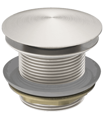 Nero 40mm Bath Pop-Up Plug With Removable Waste No Overflow Brushed Nickel | NRA707BN