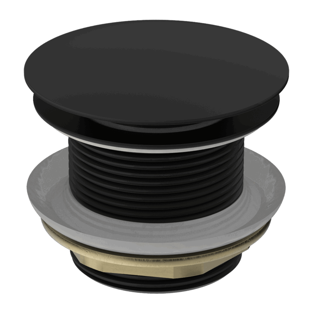 Nero 40mm Bath Pop-Up Plug With Removable Waste No Overflow Matte Black | NRA707MB