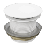 Nero 40mm Bath Pop-Up Plug With Removable Waste No Overflow Matte White | NRA707MW