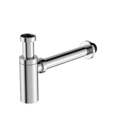 Nero 40mm Round Bottle Trap Chrome | NRA186wCH