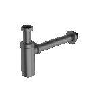Nero 40mm Round Bottle Trap Graphite | NRA186wGR