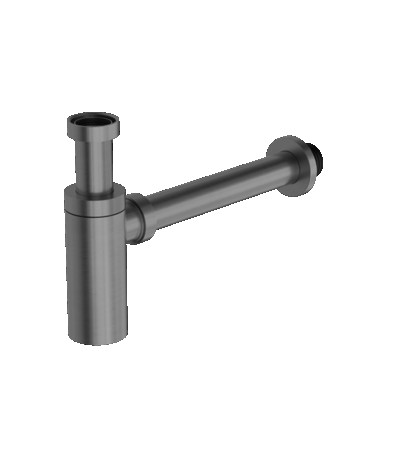Nero 40mm Round Bottle Trap Graphite | NRA186wGR