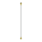 Nero 500Mm Premium G1/2 Female Flexible Water  Connector Hose Brushed Gold | NR506043BG