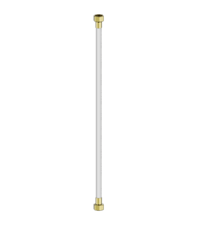 Nero 500Mm Premium G1/2 Female Flexible Water  Connector Hose Brushed Gold | NR506043BG