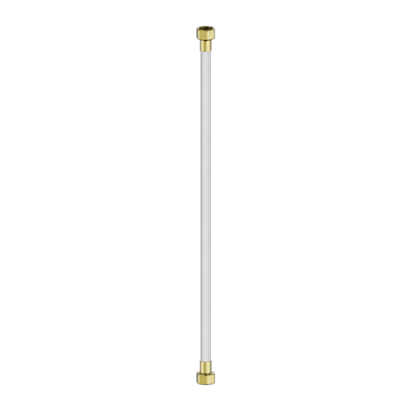 Nero 500Mm Premium G1/2 Female Flexible Water  Connector Hose Brushed Gold | NR506043BG