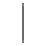 Nero 500Mm Premium G1/2 Female Flexible Water  Connector Hose Gun Metal | NR506043GM