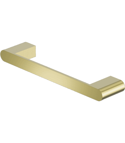Nero Bianca Hand Towel Rail Brushed Gold | NR9080BG