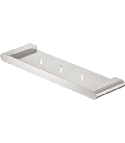 Nero Bianca Metal Shower Shelf Brushed Nickel | NR9087aBN