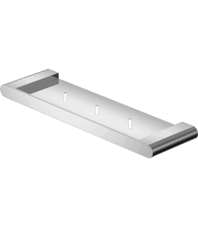 Nero Bianca Metal Shower Shelf Chrome | NR9087aCH