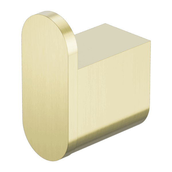 Nero Bianca Robe Hook Brushed Gold | NR9082BG