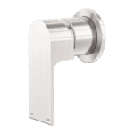 Nero Bianca Shower Mixer 60mm Plate Brushed Nickel | NR321511HBN