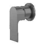 Nero Bianca Shower Mixer 60mm Plate Gun Metal | NR321511HGM