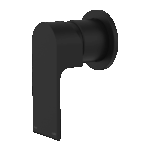 Nero Bianca Shower Mixer 60mm Plate Matte Black | NR321511HMB