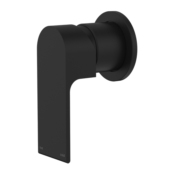 Nero Bianca Shower Mixer 60mm Plate Matte Black | NR321511HMB