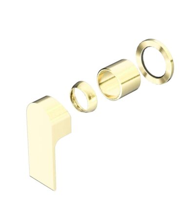 Nero Bianca Shower Mixer 60mm Plate Trim Kits Only Brushed Gold | NR321511HTBG