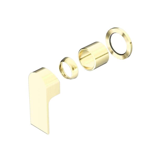 Nero Bianca Shower Mixer 60mm Plate Trim Kits Only Brushed Gold | NR321511HTBG