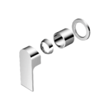 Nero Bianca Shower Mixer 60mm Plate Trim Kits Only Chrome | NR321511HTCH