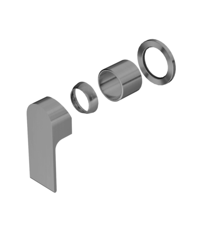Nero Bianca Shower Mixer 60mm Plate Trim Kits Only Gun Metal | NR321511HTGM
