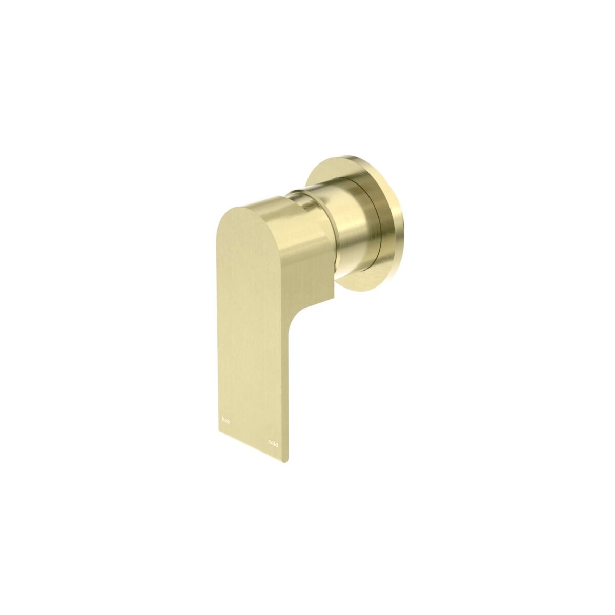 Nero Bianca Shower Mixer 80mm Plate Brushed Gold | NR321511DBG