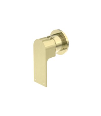 Nero Bianca Shower Mixer 80mm Plate Brushed Gold | NR321511DBG