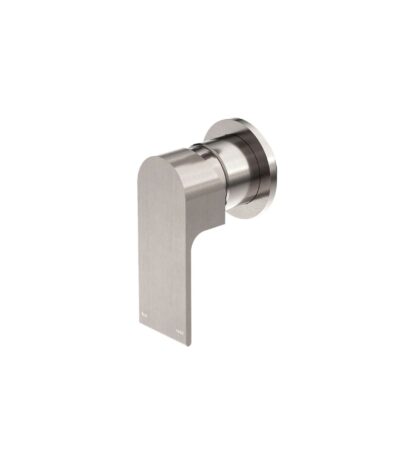 Nero Bianca Shower Mixer 80mm Plate Brushed Nickel | NR321511DBN