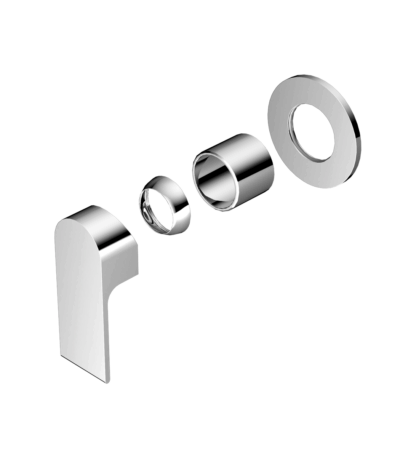 Nero Bianca Shower Mixer 80mm Plate Trim Kits Only Chrome | NR321511DTCH