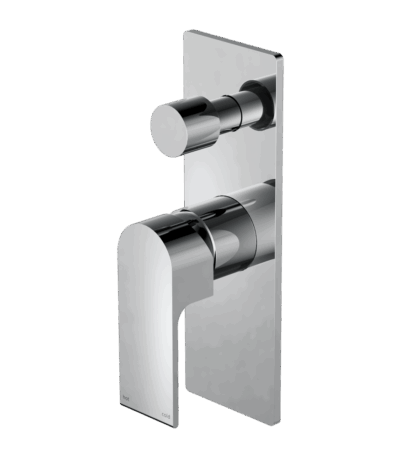 Nero Bianca Shower Mixer With Divertor Chrome | NR321511ACH